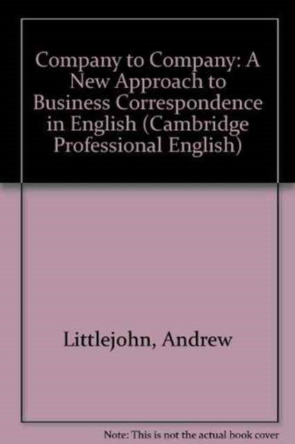 Book cover of: Company to Company