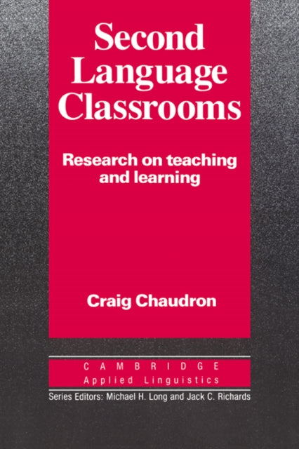 Book cover of: Second Language Classrooms