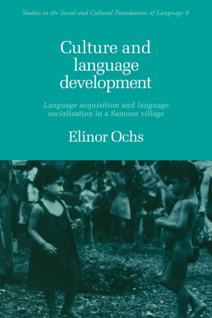 Book cover of: Culture and Language Development