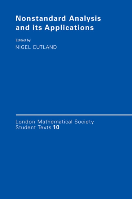 Book cover of: Nonstandard Analysis and its Applications. By: Nigel Cutland