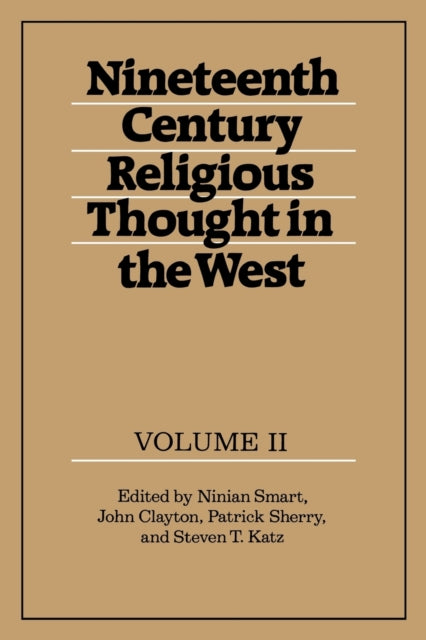 Book cover of: Nineteenth-Century Religious Thought in the West: Volume 2