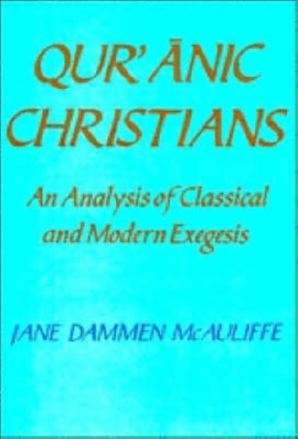 Book cover of: Qur'anic Christians