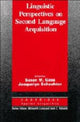 Book cover of: Linguistic Perspectives on Second Language Acquisition