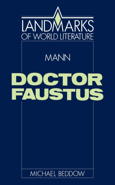 Book cover of: Mann: Doctor Faustus
