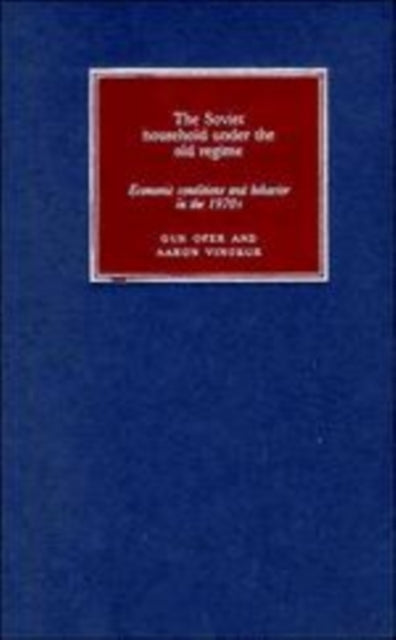 Book cover of: Soviet Household under the Old Regime