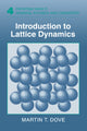Book cover of: Introduction to Lattice Dynamics
