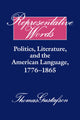 Book cover of: Representative Words. By: Thomas Gustafson