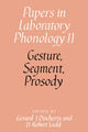Book cover of: Gesture, Segment, Prosody