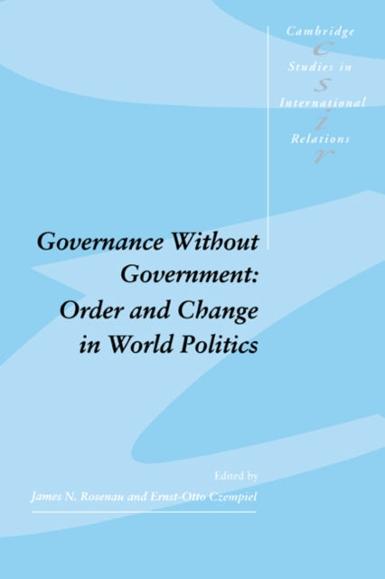 Book cover of: Governance without Government