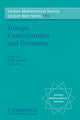 Book cover of: Groups, Combinatorics and Geometry