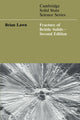 Book cover of: Fracture of Brittle Solids