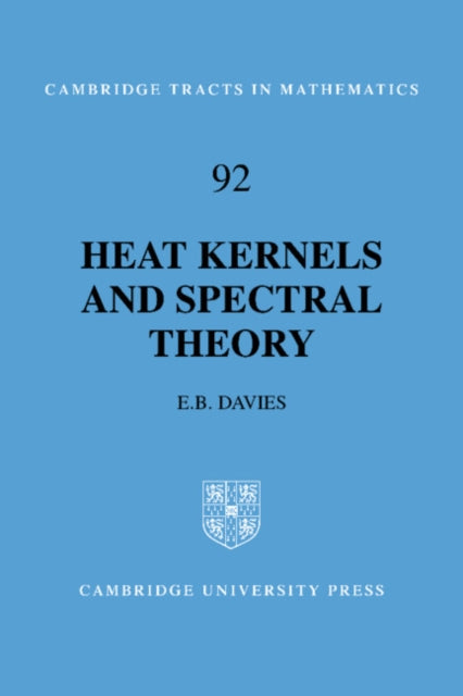 Book cover of: Heat Kernels and Spectral Theory