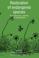 Book cover of: Restoration of Endangered Species