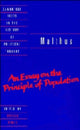 Book cover of: Malthus: 'An Essay on the Principle of Population'. By: Thomas Robert Malthus