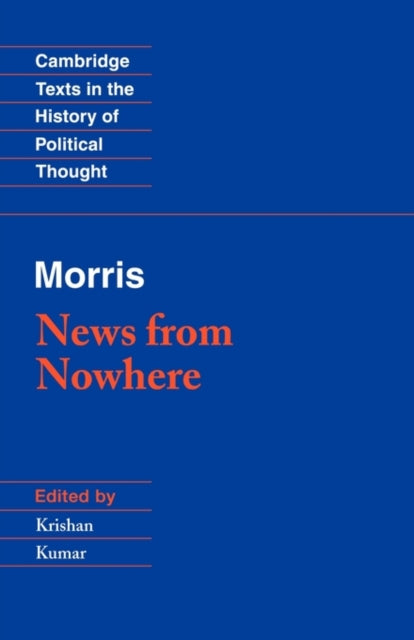 Book cover of: Morris: News from Nowhere. By: William Morris