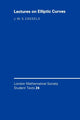 Book cover of: LMSST: 24 Lectures on Elliptic Curves