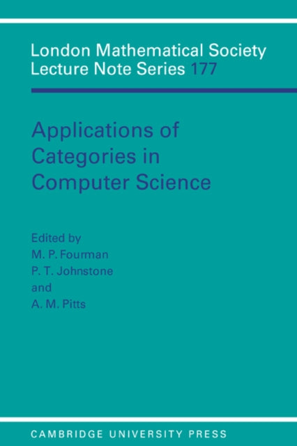 Book cover of: Applications of Categories in Computer Science