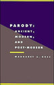Book cover of: Parody. By: Margaret A. Rose