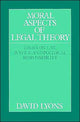 Book cover of: Moral Aspects of Legal Theory