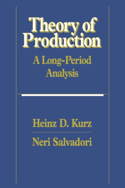 Book cover of: Theory of Production