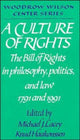 Book cover of: Culture of Rights
