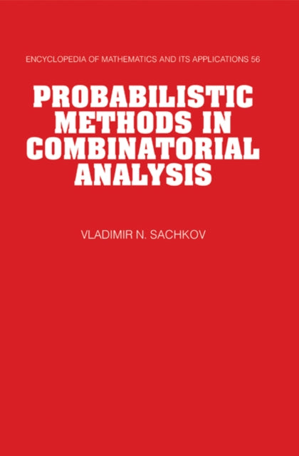 Book cover of: Probabilistic Methods in Combinatorial Analysis