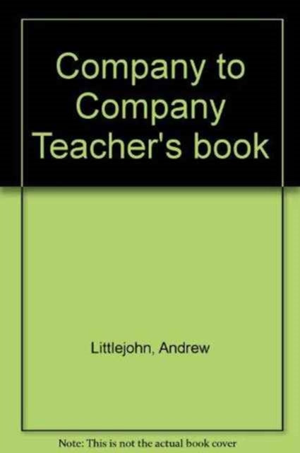 Book cover of: Company to Company. By: Andrew Littlejohn