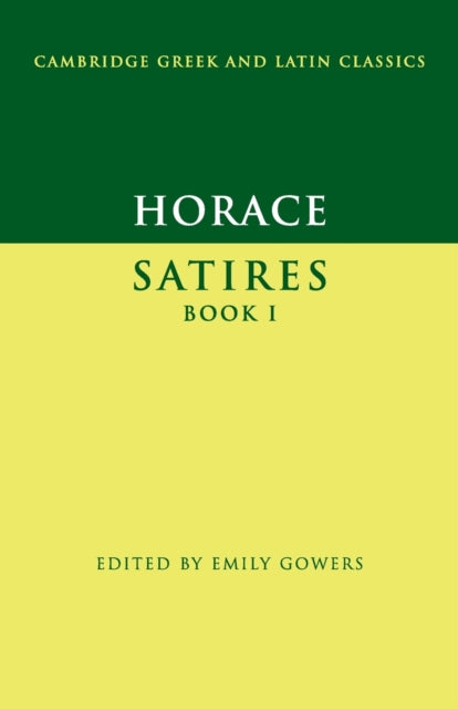 Book cover of: Horace: Satires Book I. By: Horace