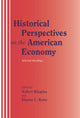Book cover of: Historical Perspectives on the American Economy