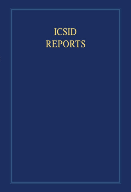 Book cover of: ICSID Reports: Volume 1. By: Rosemary Rayfuse