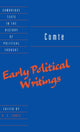 Book cover of: Comte: Early Political Writings