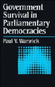 Book cover of: Government Survival in Parliamentary Democracies