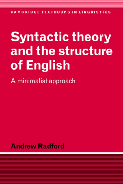 Book cover of: Syntactic Theory and the Structure of English