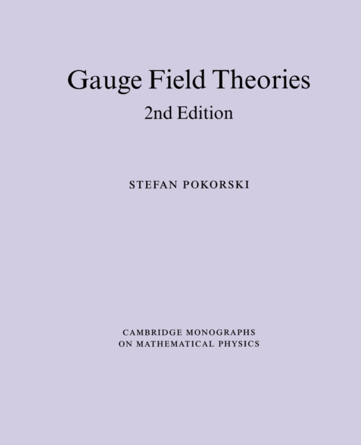 Book cover of: Gauge Field Theories
