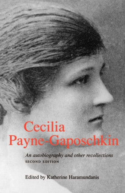 Book cover of: Cecilia Payne-Gaposchkin. By: Cecilia Payne-Gaposchkin