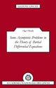 Book cover of: Some Asymptotic Problems in the Theory of Partial Differential Equations