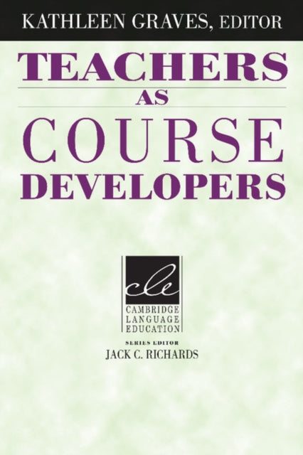 Book cover of: Teachers as Course Developers