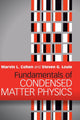 Book cover of: Fundamentals of Condensed Matter Physics. By: Marvin L. Cohen