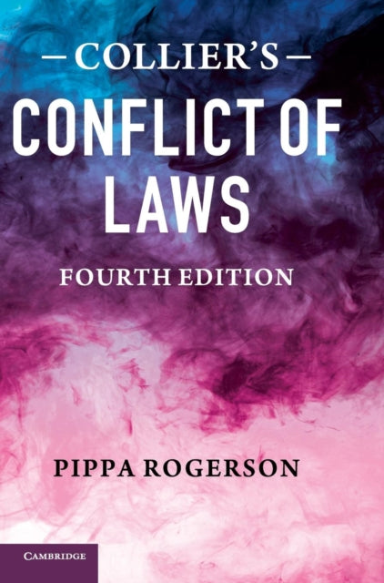 Book cover of: Collier's Conflict of Laws