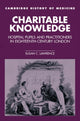 Book cover of: Charitable Knowledge. By: Susan C. Lawrence