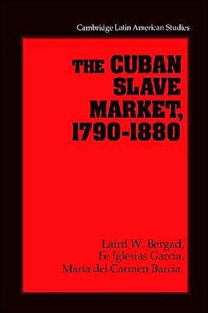 Book cover of: Cuban Slave Market, 1790–1880. By: Laird W. Bergad