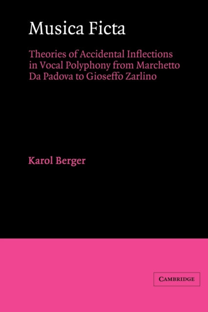Book cover of: Musica Ficta