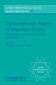 Book cover of: Transcendental Aspects of Algebraic Cycles