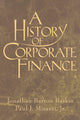 Book cover of: History of Corporate Finance