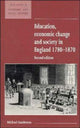 Book cover of: Education, Economic Change and Society in England 1780–1870
