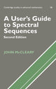 Book cover of: User's Guide to Spectral Sequences. By: John McCleary
