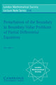 Book cover of: Perturbation of the Boundary in Boundary-Value Problems of Partial Differential Equations. By: Dan Henry