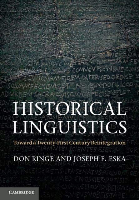 Book cover of: Historical Linguistics. By: Don Ringe