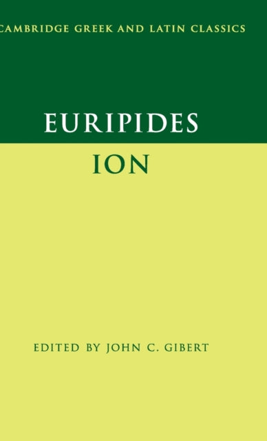 Book cover of: Euripides: Ion. By: John C. Gibert