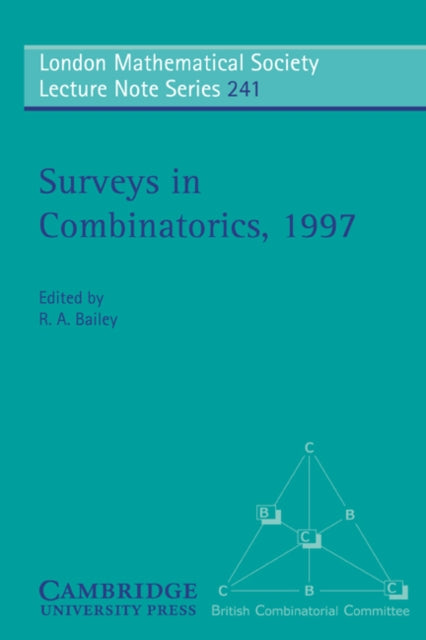 Book cover of: Surveys in Combinatorics, 1997
